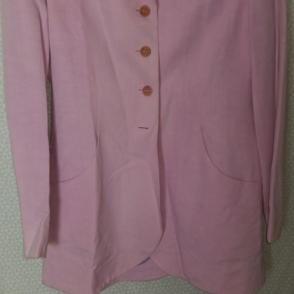 PRICE DROP Kenzo Pink Vintage Blazer - Picture 2 of 8